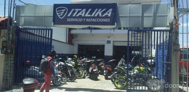 Taller de motos y refacciones central Italika Puebla