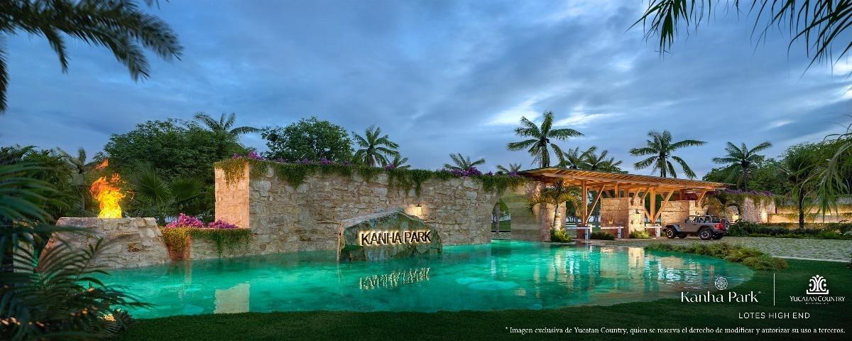 Terrenos(INTERIOR) en Venta en Kanha Park en Yucatán Country Club