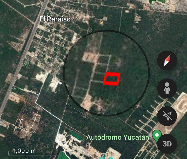 Terreno en venta en  paraíso progreso Yucatán a 12 minutos de la playa